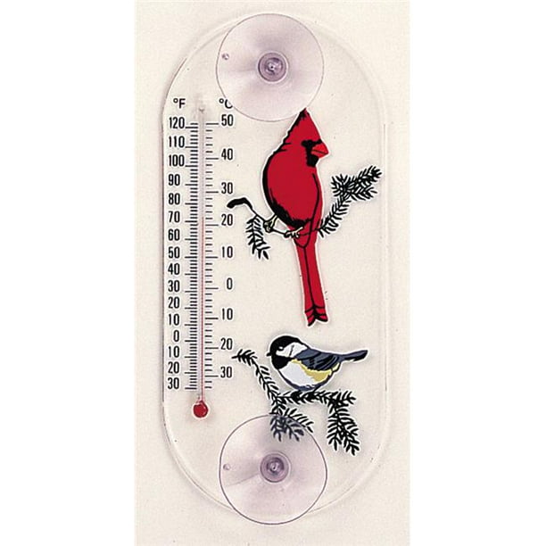 Cardinal Window Thermometer 